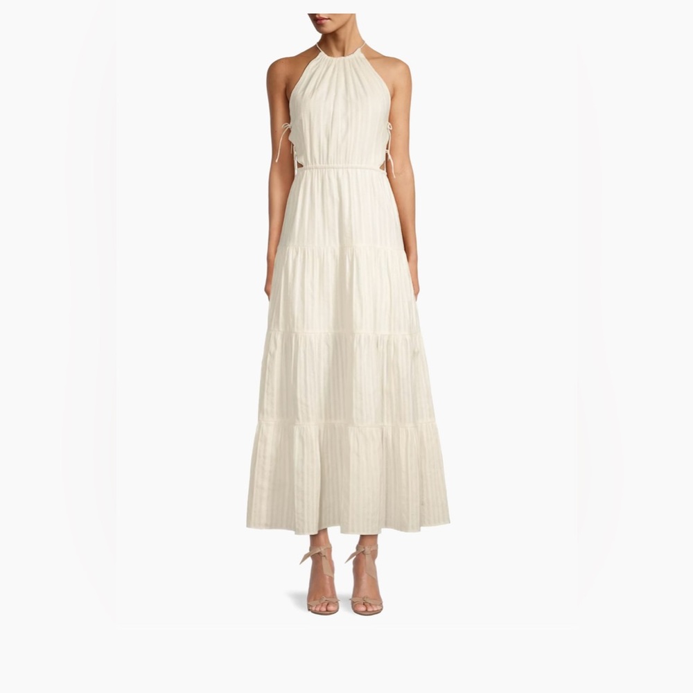 Significant Other Kendall Tiered Halter Cotton Maxi Dress from Saks Fifth Ave